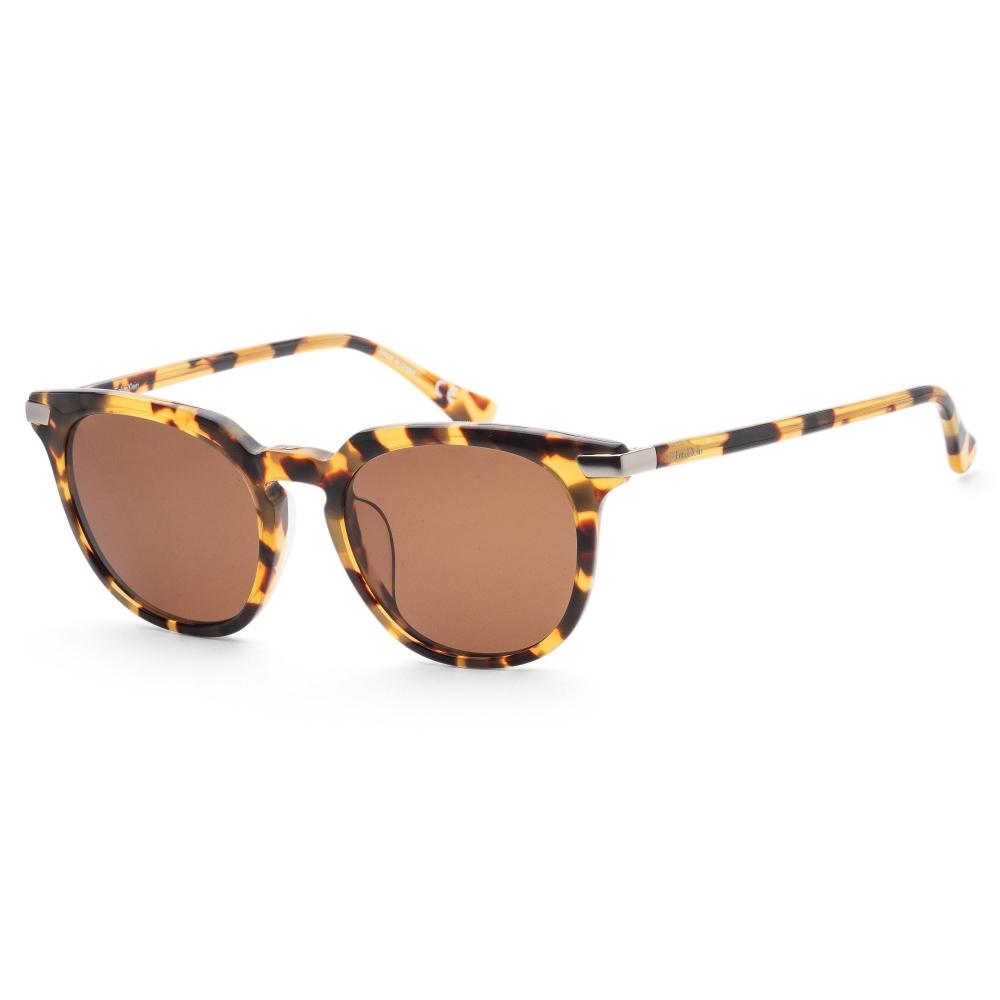 

Желтые солнцезащитные очки унисекс Calvin Klein 52 мм CK4325SA 214 светлые гавана