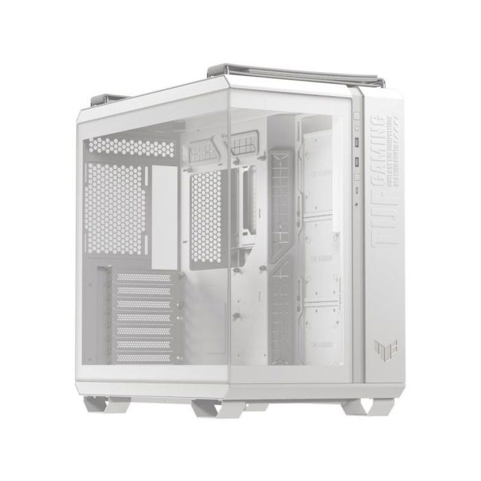 ASUS TUF GAMING GT502 HORIZON TG ARGB Mid Tower ATX Dobbel Herdet Glass USB-C Hvit
