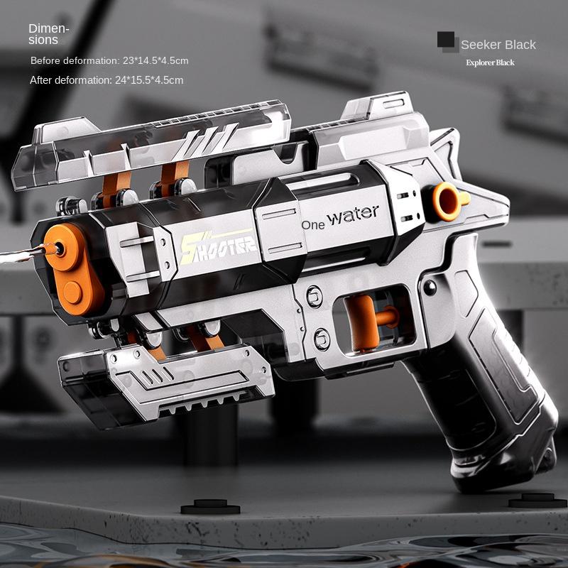 Deformation Water Guns Pistol Toy Squirt Guns, Summer Pool Beach Shooting Games Outdoor Toys,Water Blaster Pistol for Kids Adult