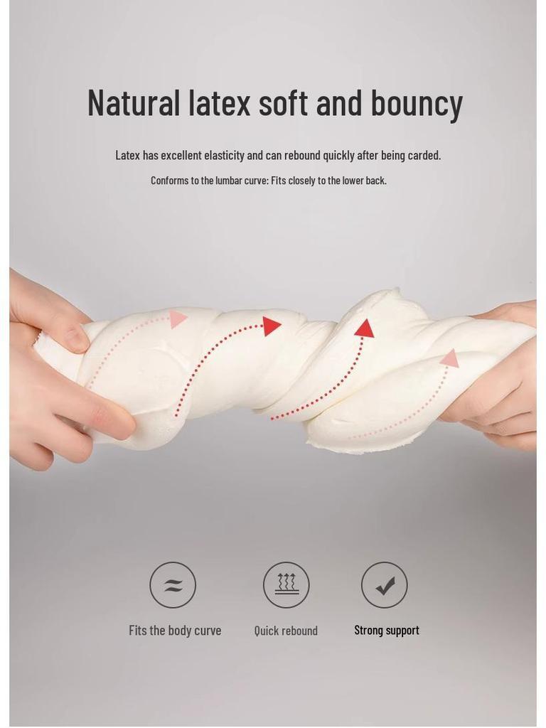 Ergonomisches Lendenstützkissen für Bürostühle und langes Sitzen