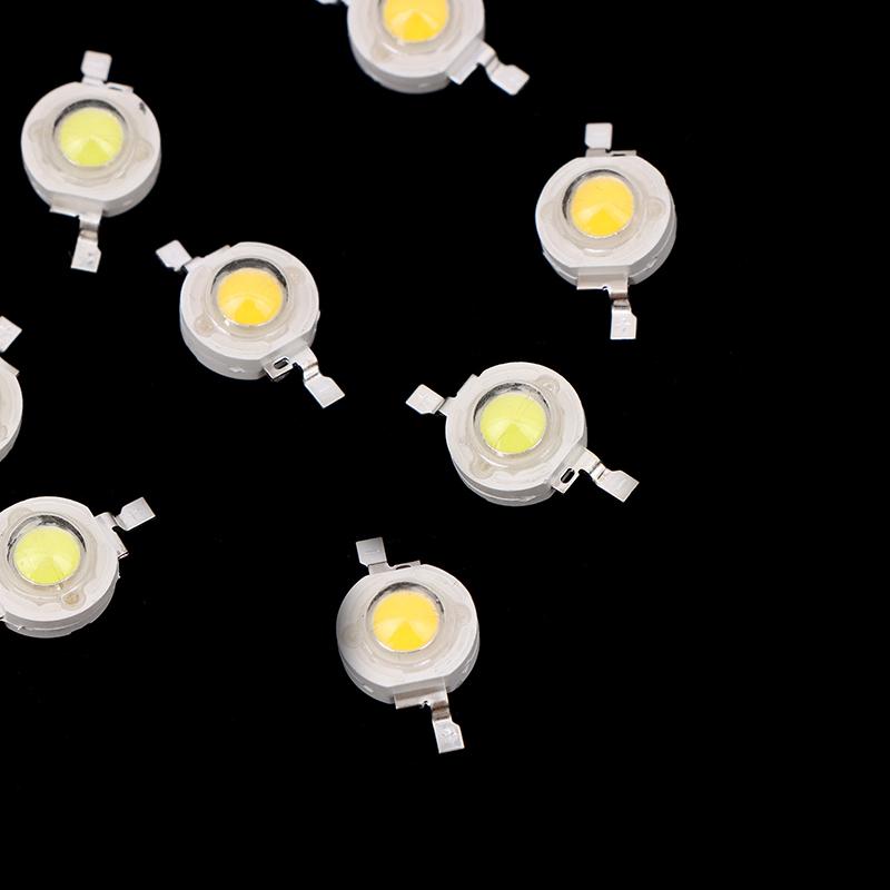 10Pcs 1W 3W High Power Led Bulb Light-Emitting Diode Leds Chip Smd White Warm For Led Floodlight Spotlight Downlight Lamp