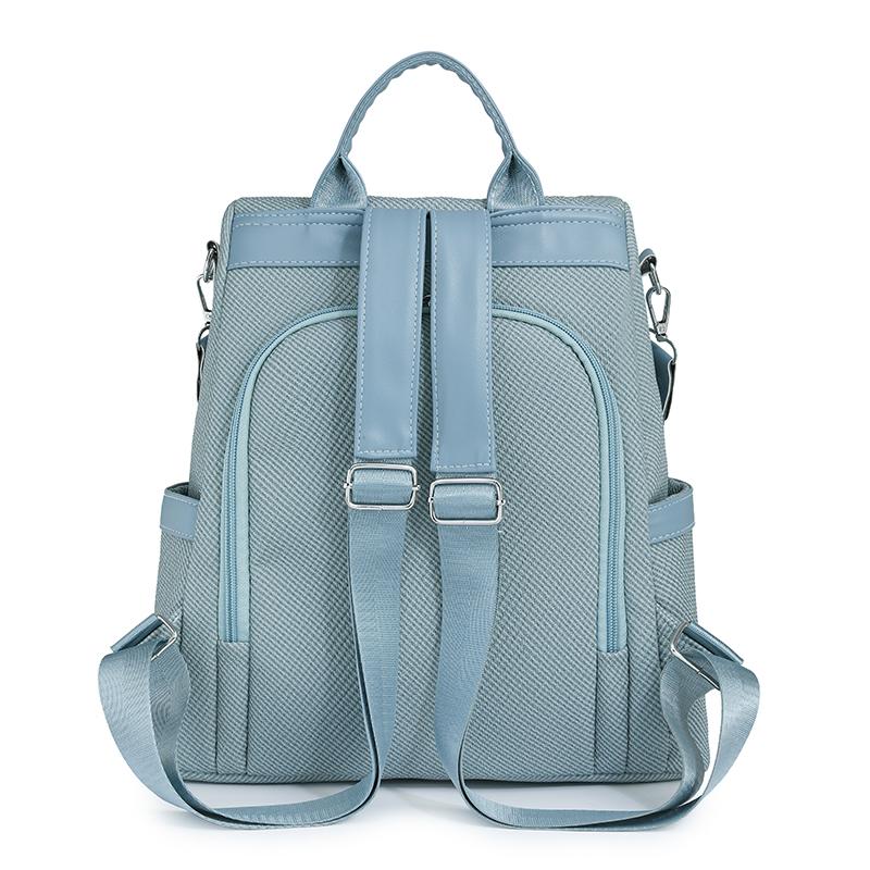 Μαλακό Δερμάτινο Σακίδιο Αντικλεπτικό Σακίδιο Ταξιδίου Μεγάλης Χωρητικότητας Τσάντα Ώμου Πολλαπλών Θέσεων Σχολική Τσάντα Μαθητή