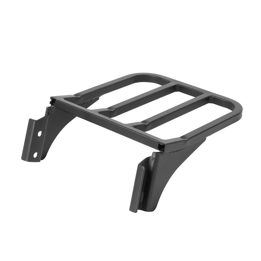 Black Backrest Sissy Bar Luggage Rack For Harley Sportster Xl Model Xl883 1200 Heritage Softail Dyna Flst Motorcycle Accessories