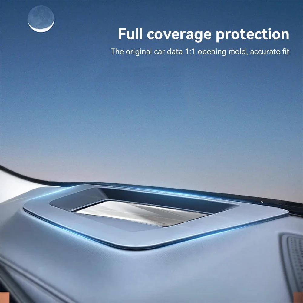 Car HUD Display Cover Anti Reflection For BMW X5 2023 2024 Auto HD Tempered Glass Head Up Display Screen Protect Accessories