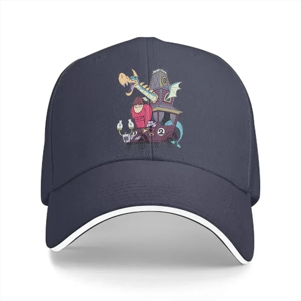 Wacky Races s Cartoon Multicolor Hat Peaked Unisex Cap Dragon Car Casual Visor Protection Hats