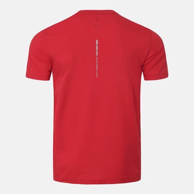 DESCENTE Running Quick Dry Short Sleeve T-Shirt Red Sr113Rts21 (B Type)