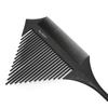 Hair Dyeing Highlighting Comb Home Salon Weaving Sectioning Tail Comb Styling Tool for Hair Coloring Black