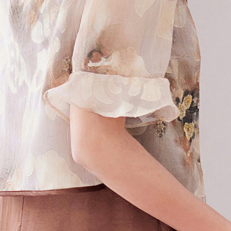 Paster New Chinese Style Summer Two-Piece Dress Set