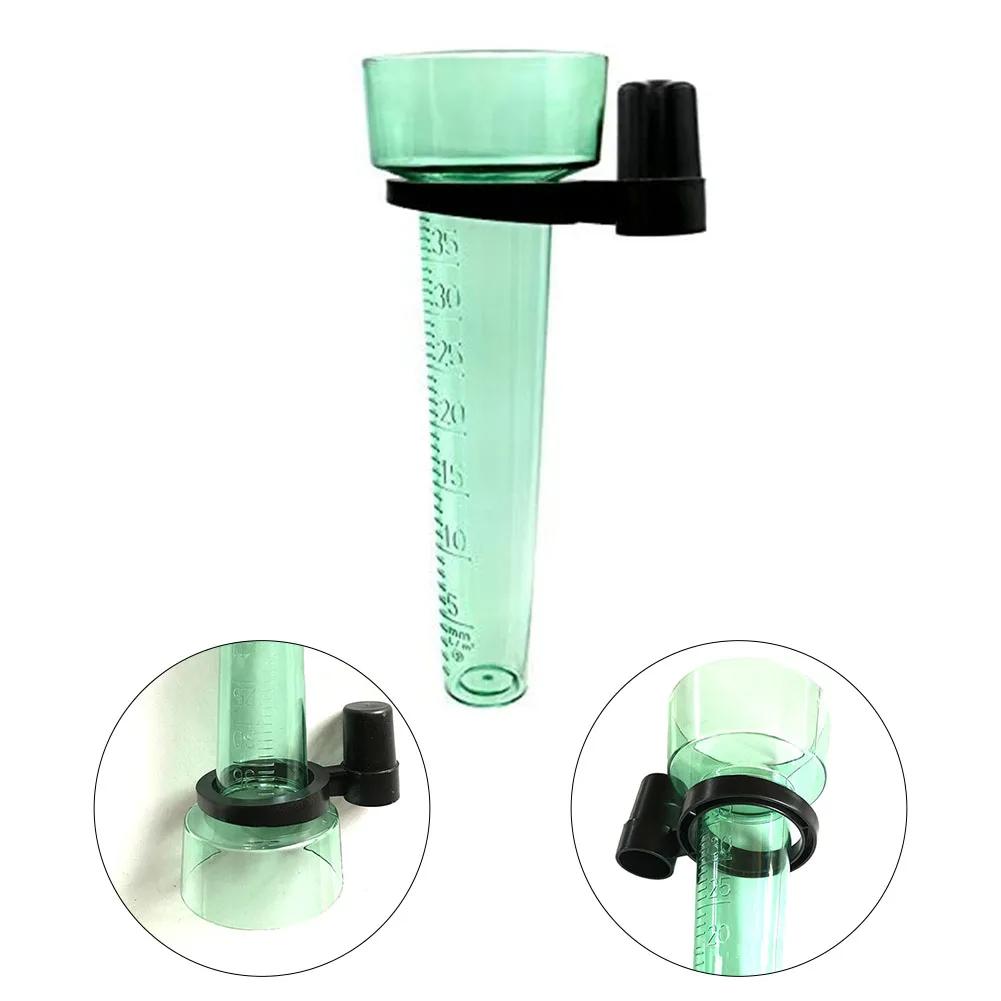 35mm Rain Gauge Rainwater Meter Polystyrene Water Rain Measurement Tool Outdoor Garden Ground Rainfall Guage