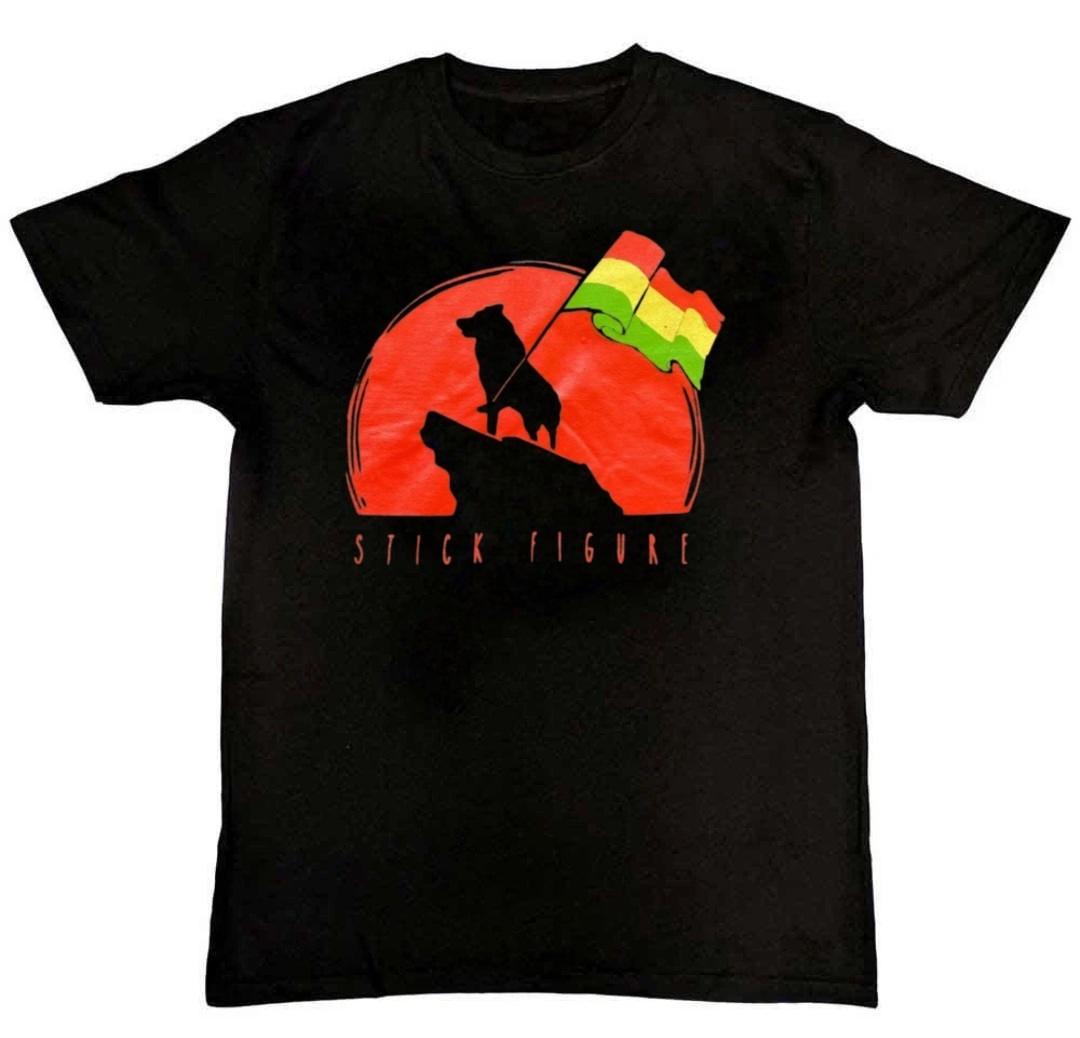 New Stick Figure Band Graphic Print Mens T-Shirt XXXL