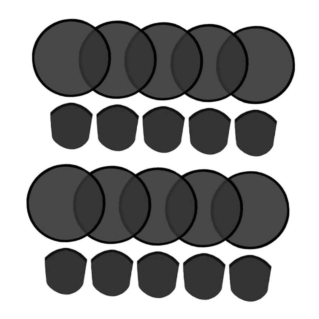 10Pcs Foldable Flying Disc Fans Folding Pocket Toy Set for Christmas