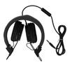 3.5mm Wired Headset with Mic Stereo Foldable Adjustable Headband Inline Control for Music Calls Games Compatible with