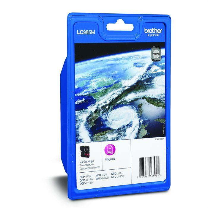 Brother LC985M Cartouche d'encre Magenta