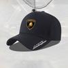For Lamborghini Emblem High-end Fashion Men's and Women's Printed Car Snapback Baseball Cap Adjustable Casual Hat Accessories