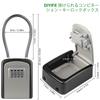 Diyife Waterproof Key Box Small Security Key Box with Outdoor Key Seal for Shared Outdoor Vacation and Safe and Includes Japanese Instructions [2