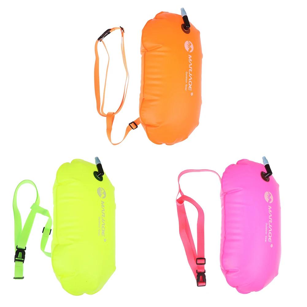 PVC Swimming Buoy Safety Air Dry Tow Bag Float Inflatable Surfing Diving Lifesaving Water Sport Signal Drift Bag