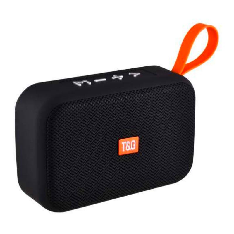 TG506 Portable Bluetooth Speaker with Heavy Bass, Subwoofer, Card Slot, USB Flash Drive, Radio, and Outdoor Charging Capability.