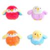 Animal Plush Toy Bird Keychain With Soft Short Plush For Kids And Students