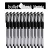 Black 0.5mm Bullet Tip Pen for Students and Office Use