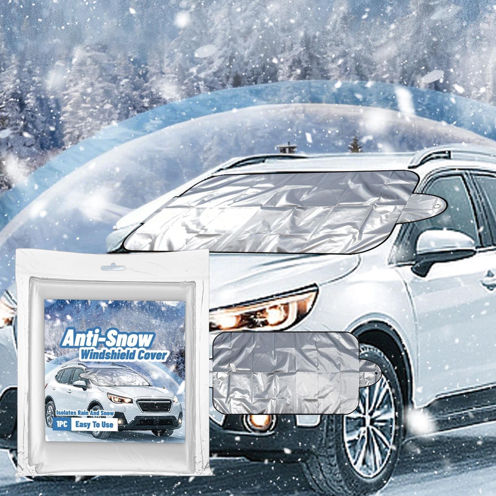 Windshield Cover For Ice And Snow Thickened Dustproof Windproof Auto Supplies Windshield Ice Protector Cover For SUVs CN