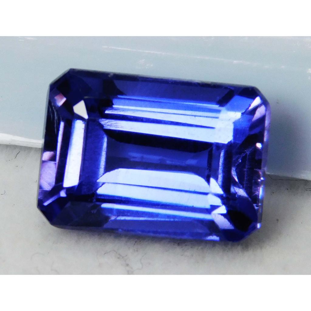 7.60 Ct CERTIFIED Loose Gemstone Natural Brilliant Sapphire Blue Emerald Cut A-4266
