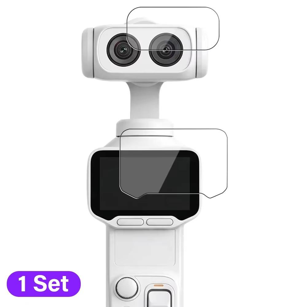 Tempered Glass Lens Films Protective Films for Insta360 Luna Ultra Gimbal Camera Accessories 1Set
