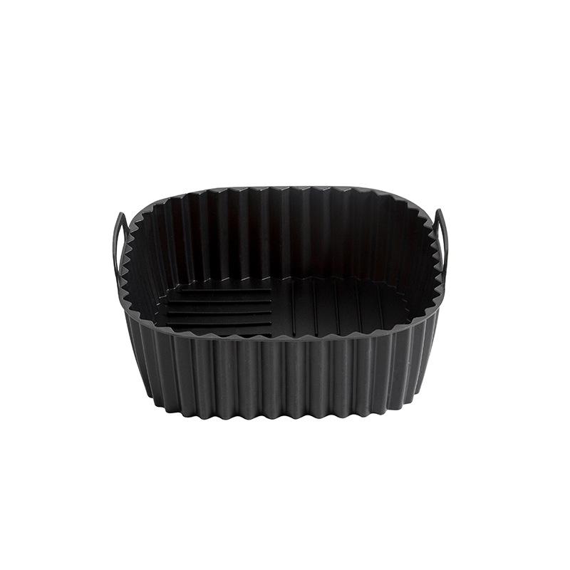 

Food Grade Fryer Silicone Baking Tray High Temperature Resistant Silicone Thick Baking Tray Cake Pizza Non-stick Baking Tray One Size чёрный