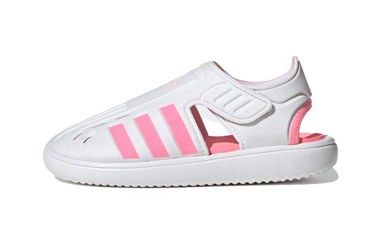 

Adidas Water Sandal Children s Sandals White Pink Children Aged 3 7 Years Old H06320 28