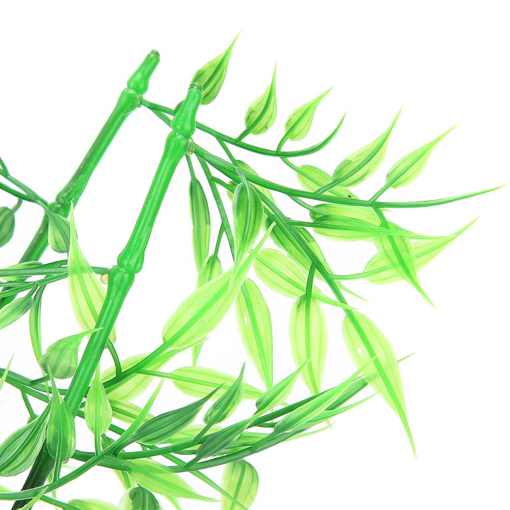 Aquarium Künstlich Lebensecht Simulation Blaustein Bambus für Fische Wasserpflanzen Landschaftsdekoration