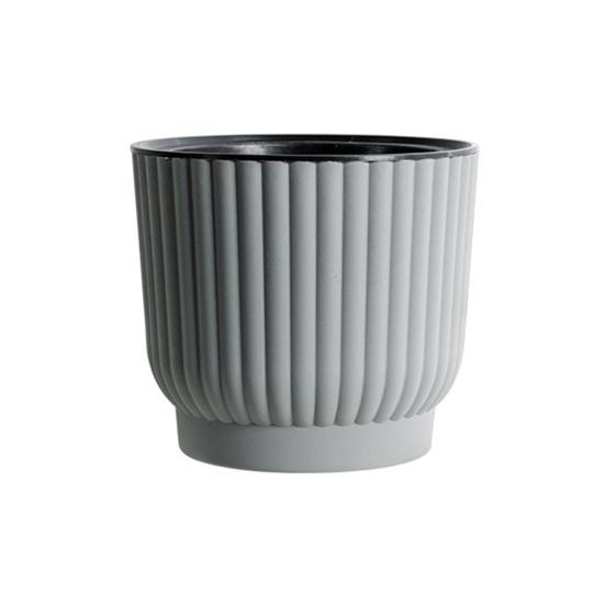 Self Watering Pots for Indoor Plants Plastic Wicking Flower Pots Modern African Violet Planter with Reservoir And Wick Rope