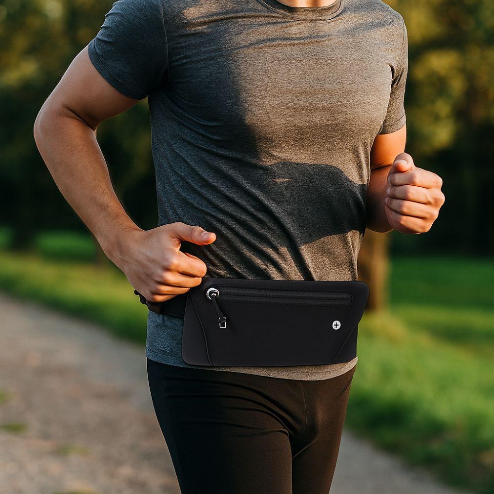 Nauwsluitende Sport Mobiele Heuptas Hoge Elastische Sport Telefoon Tas Hardloop Heuptas Sportkleding