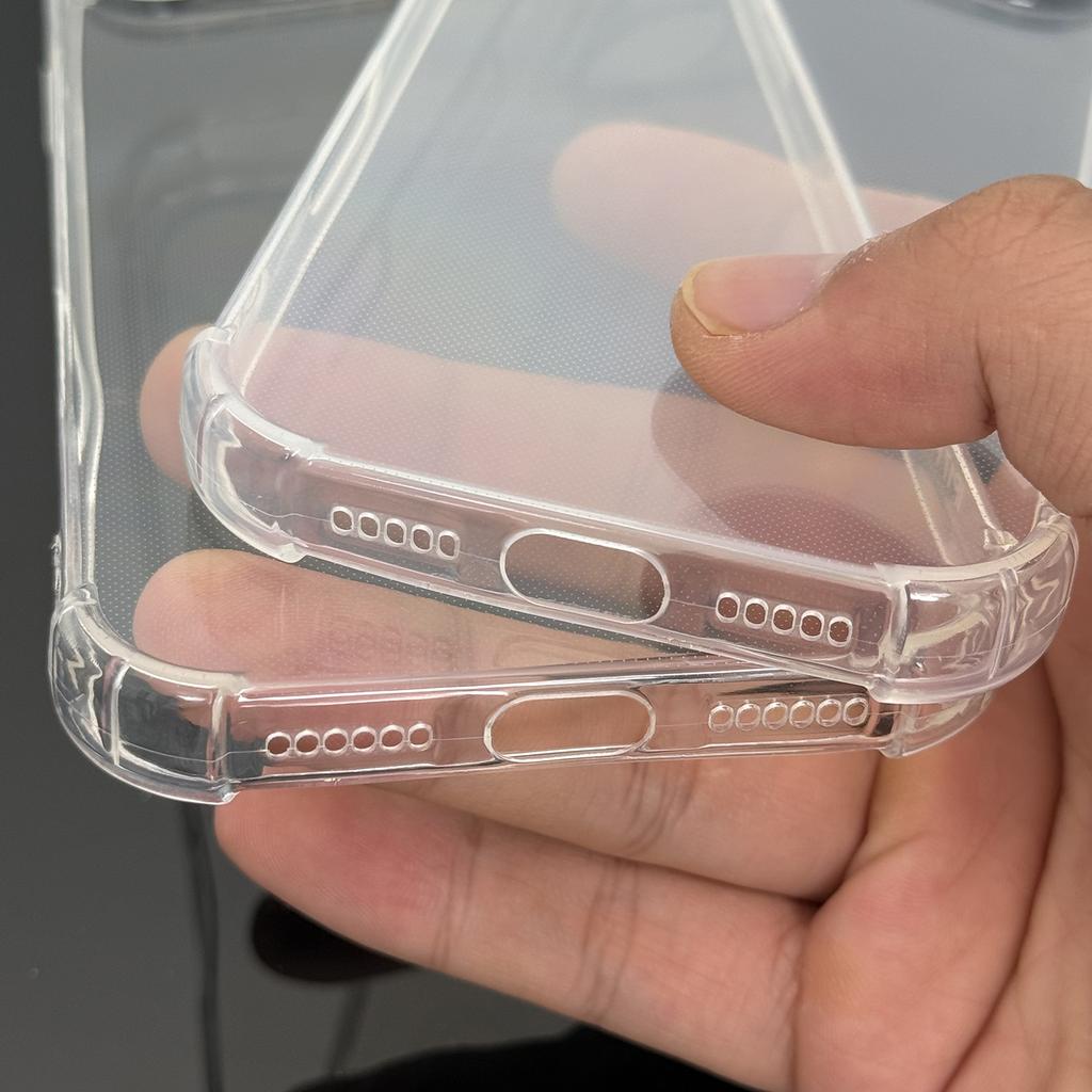 17Air 17pro Transparente Handyhülle für iPhone 17 Pro Max 17 AIR Stoßfest Fallschutz Bumper Schutz Klare Rückseite Abdeckung Hülle