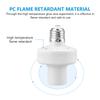 Wireless Remote Control E27 Light Socket Lamp Holder 20M Range For LED Bulbs Lamp Socket Wireless Light Switch Kit AC180-250V