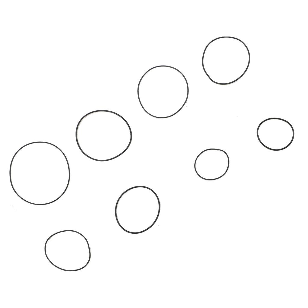 180 ks O-kroužků Těsnění zadního krytu hodinek 18 velikostí Těsnicí kroužek zadního krytu hodinek O-kroužek Gumová podložka pro opravu hodinek