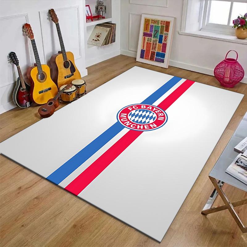 B-Bayern Munich (2)Printed Area Rug Carpet for Bedroom Living Room Home Decor Rugs Mat Non Slip Mat Rug for Bedside