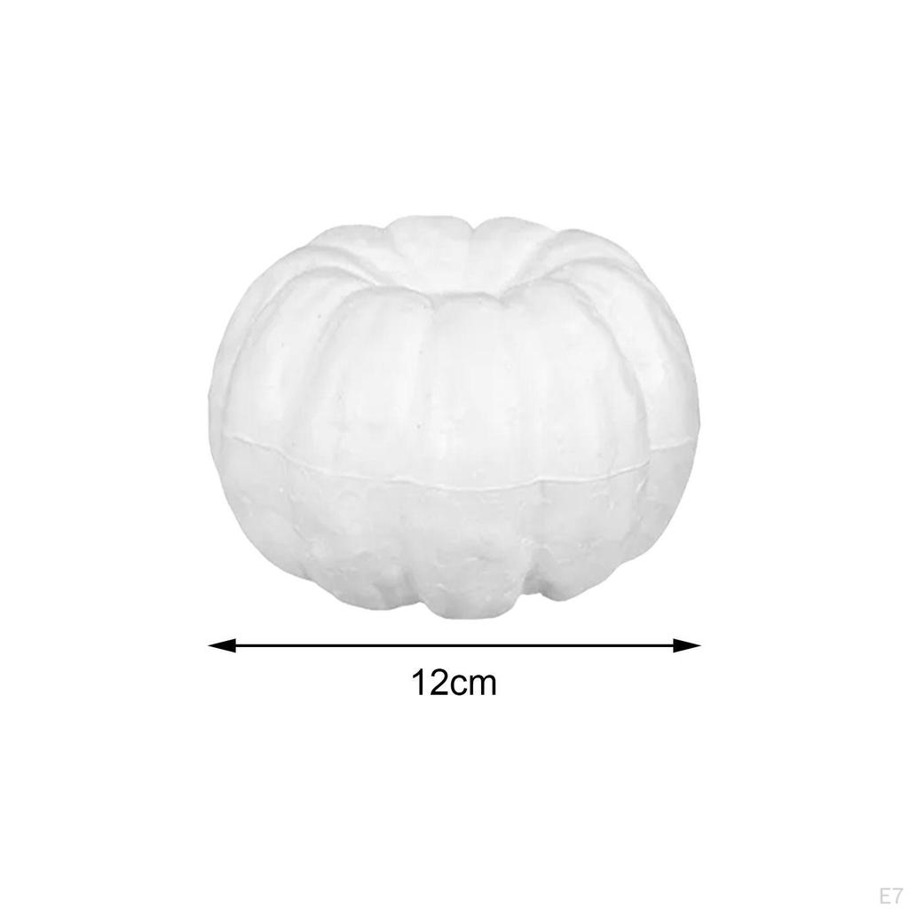 10 Foam Pumpkins for Halloween Crafts And Decorations
