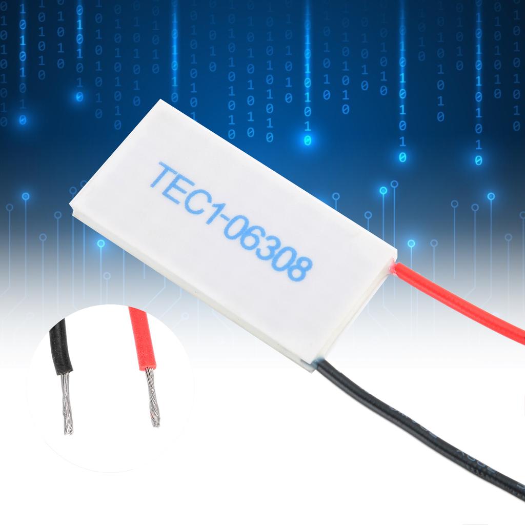 Thermoelektrisches Kühlmodul Halbleiter Elektronische Kühlung 20X40mm TEC1‑06308 6V8A