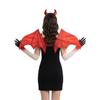 Halloween Bat Costume Accessories Bat Wing Evil Horn Headband Gloves for Halloween Party,Cosplay,Costume Ball,Carnivals