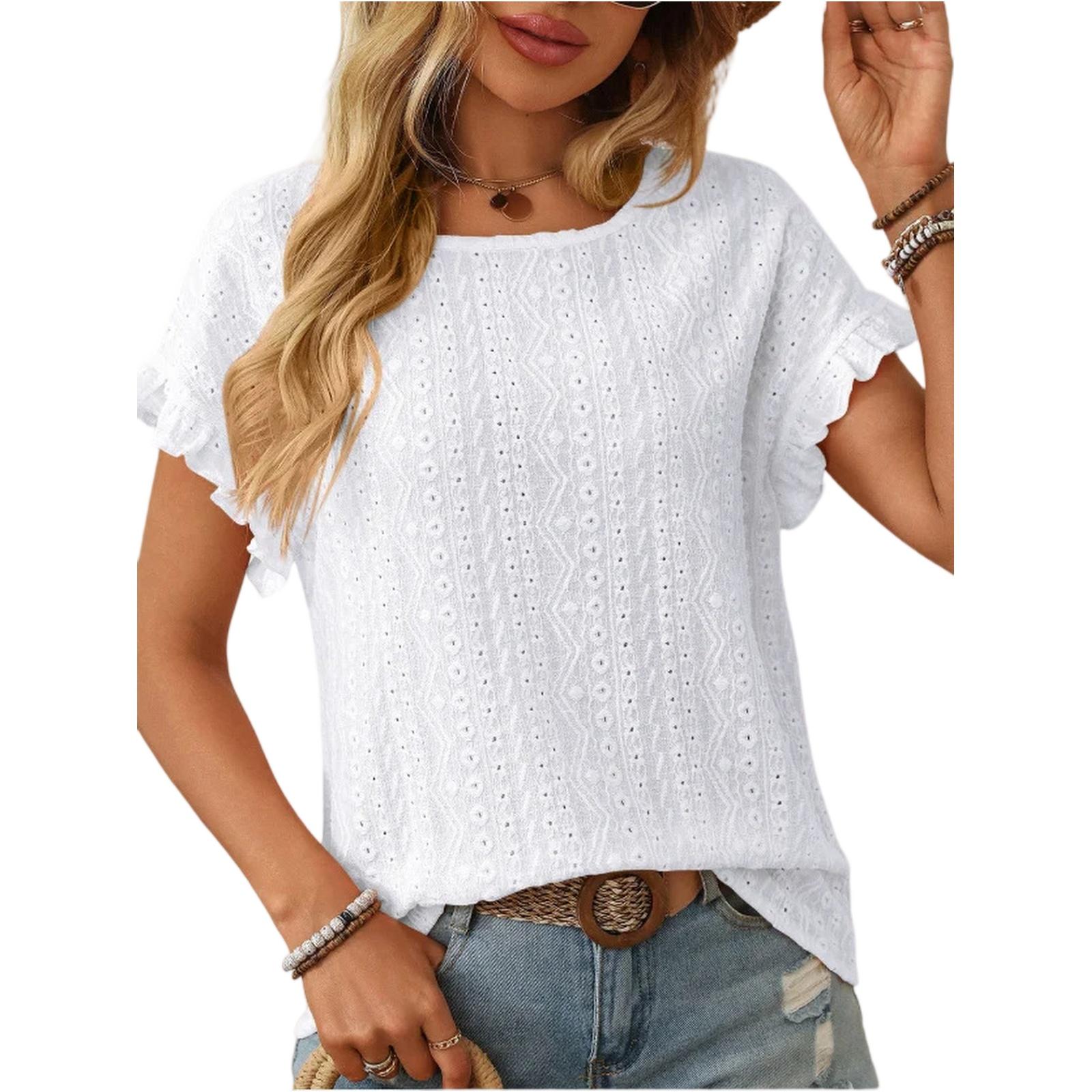 

Women s Fashionable Casual Top XL білий