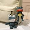 18Cm Ugly Frog Plush Toys Soft Stuffed Cartoon Animal Doll Kawaii Pendant Bag Keychain Decoration