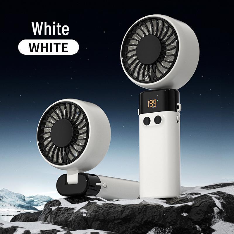 

Portable Long Battery Life Neck-Hanging Mini Fan - High-Speed, Compact Handheld for Students 7.5*3.8*18.2cm