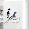 Lovely Cat Magnet Wall Decor Freezer Hook Key Holder Organizer Decorative Hanger