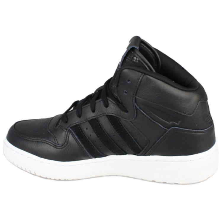 Adidas Originals Attitude Revive Comfortable Versatile Non-Slip Durable High-Top Skate Shoes Women Sneakers Black BY9753