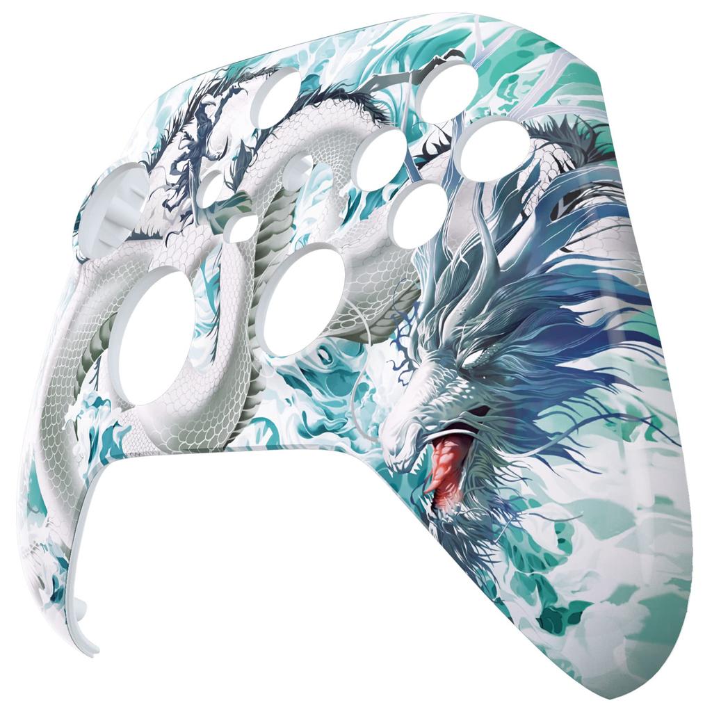Custom Front Housing Shell for Xbox Series Featuring an Animal Print Cover Faceplate for Xbox Series and Xbox Core Not eXtremeRate's X/S, Soft-touch