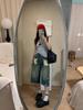 Retro Ripped Denim Shorts for Women Baggy Seven-point Jeans Pants Trend Clothing Y2k Streetwear Summer