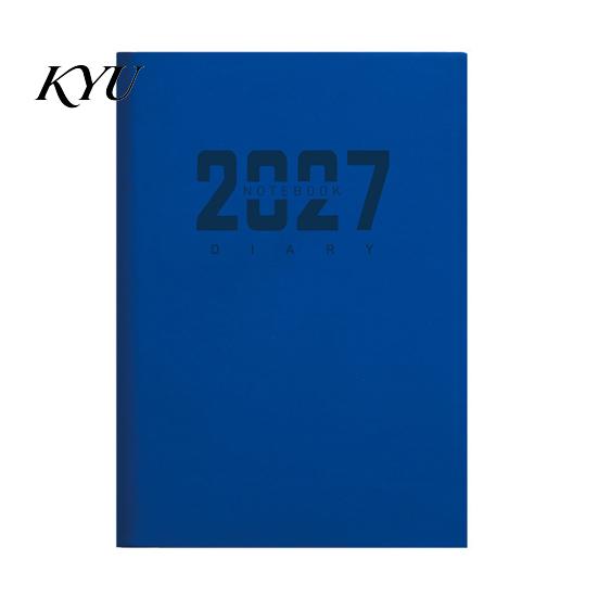 Academic Monthly Planner 2027 A5 Daily Planner, 365 Day Time Management Schedule Notebook for Work Study, Imitation Leather Hardcover Organizer,