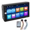 7in Dokunmatik Ekranlı Multimedya Ünitesi DC12V Carplay Kablosuz Android Auto Bluetooth AUX MP5 Çalar için Araç Multimedya Alıcısı