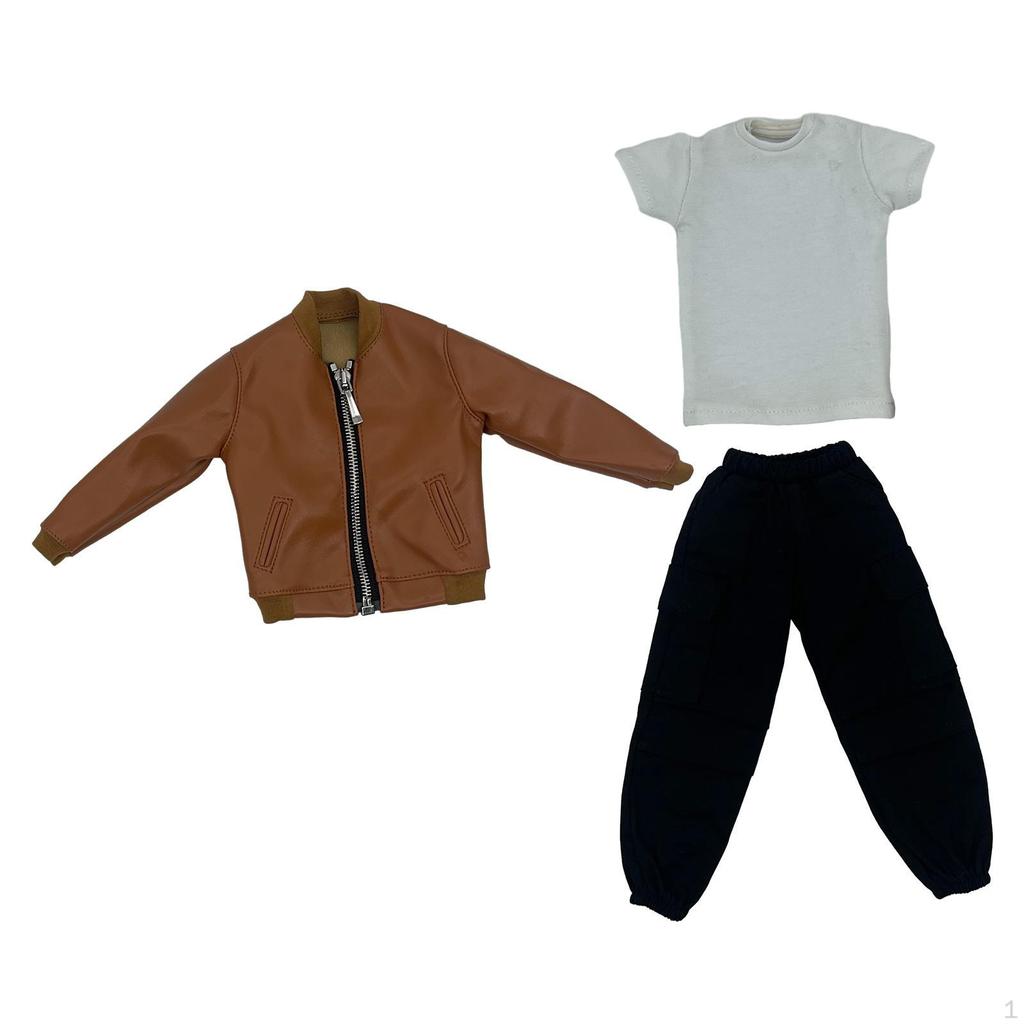 1/6 Action Figure Clothes Fashion Outfit Miniature Doll Accessories for 12" Figures