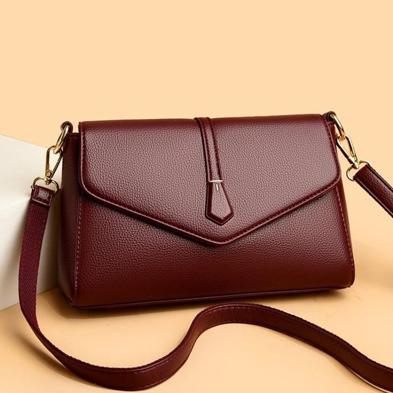 High Quality Soft PU Leather Women's Crossbody Bag, Fashionable Women's Shoulder Bag, Suitable for Daily Use, Shopping, Commuting