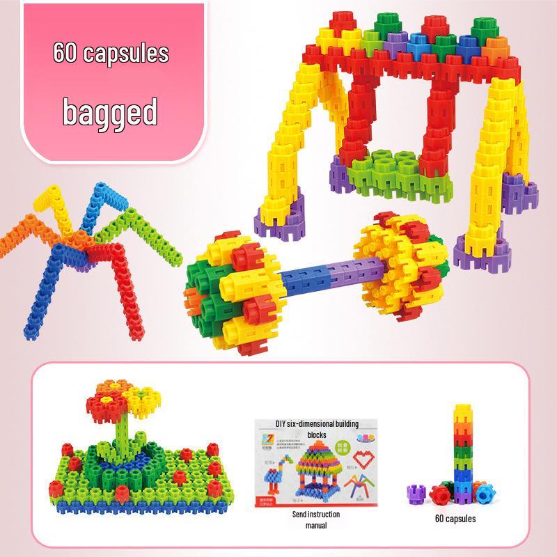 

Соединяемые строительные блоки для детского сада и старших классов - Развивающие игрушки для детей Standard